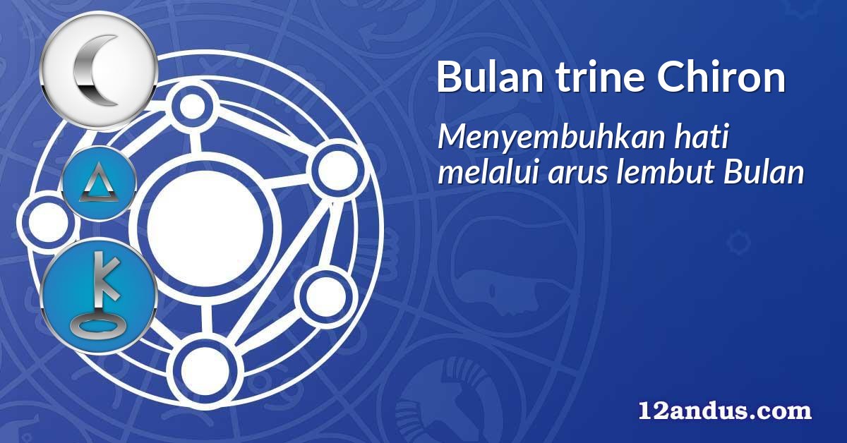 Bulan trine Chiron