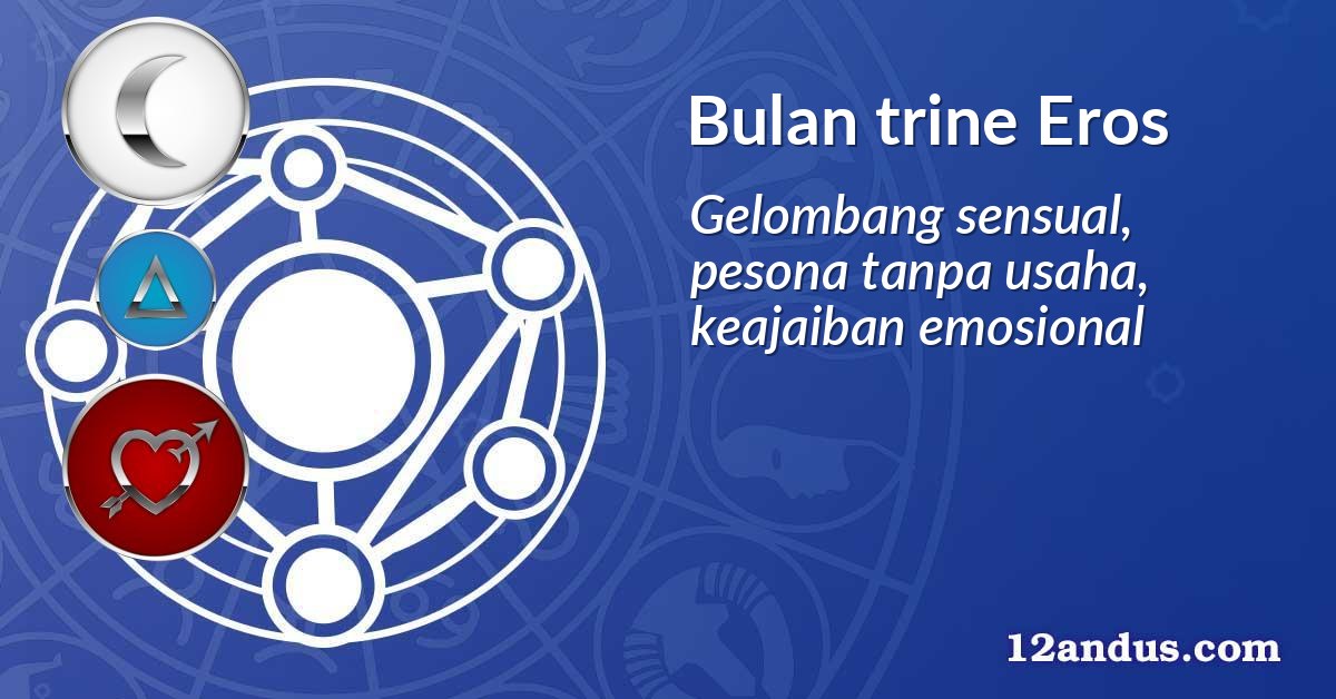 Bulan trine Eros
