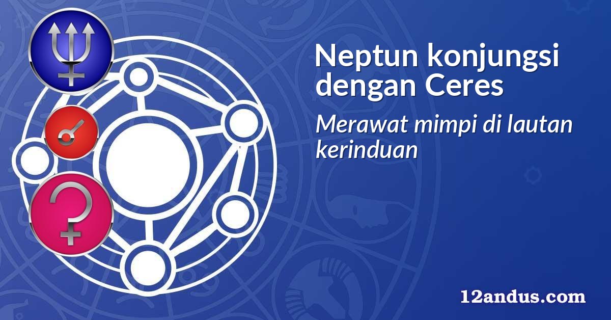 Neptun konjungsi dengan Ceres