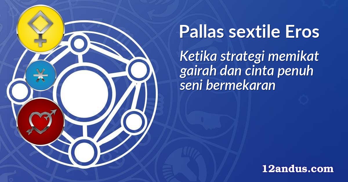 Pallas sextile Eros
