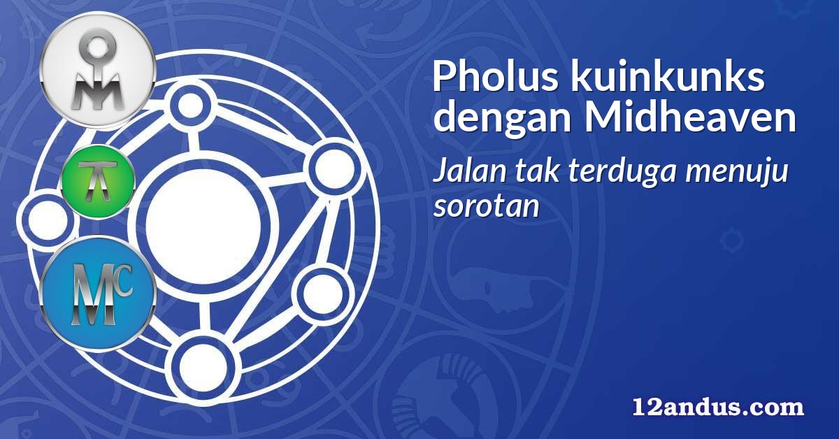 Pholus kuinkunks dengan Midheaven