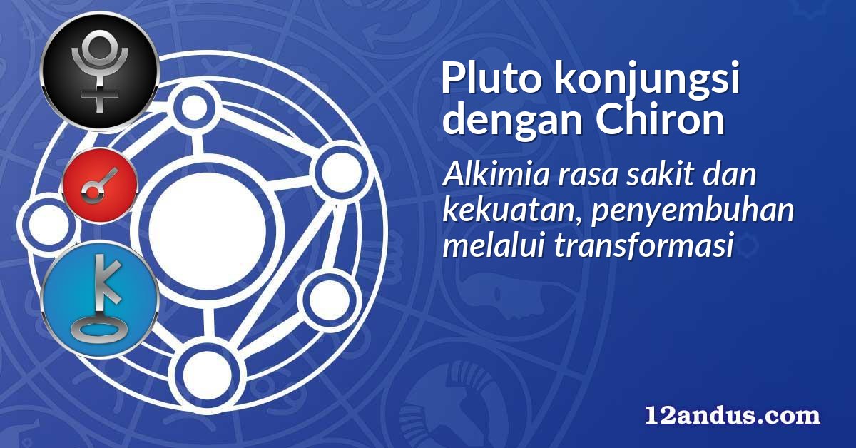 Pluto konjungsi dengan Chiron