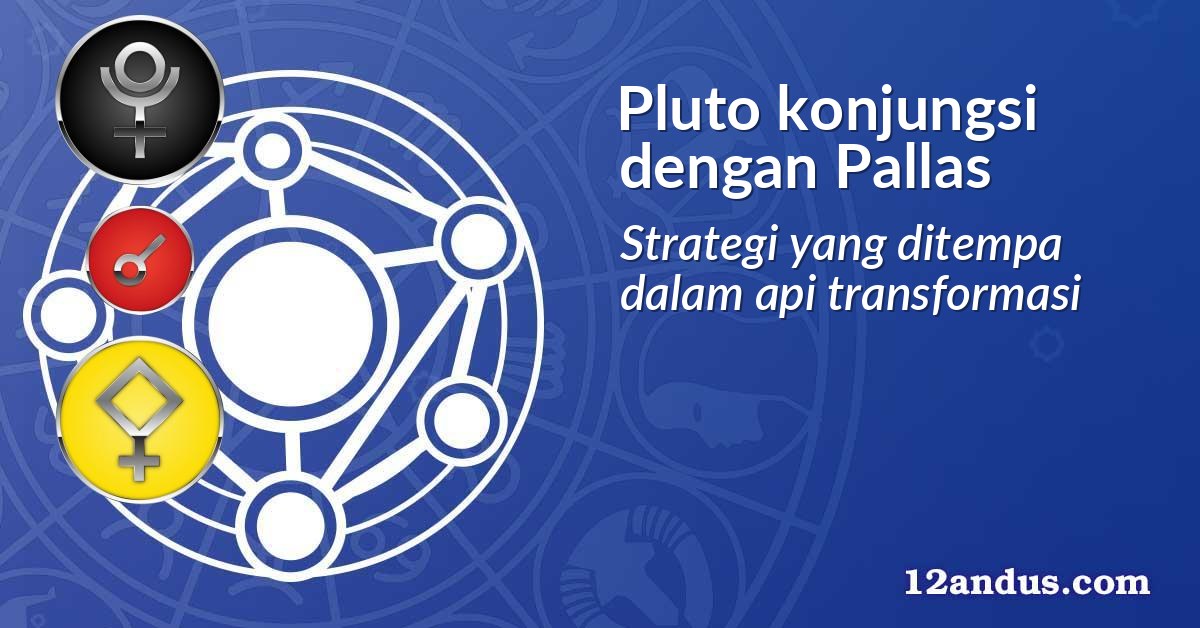 Pluto konjungsi dengan Pallas
