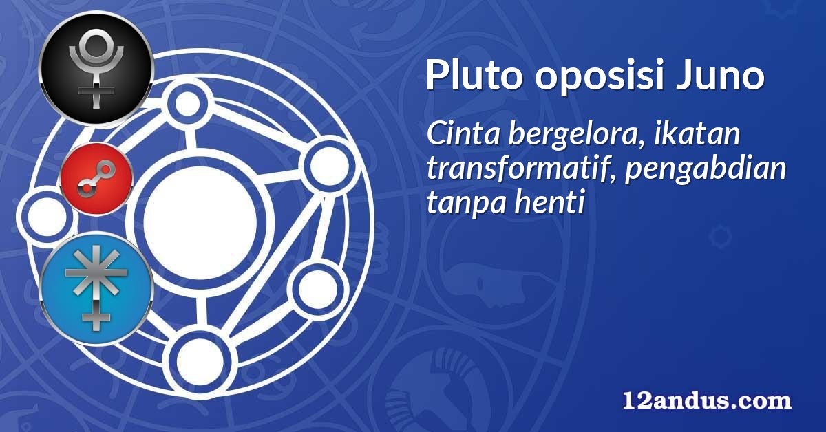 Pluto oposisi Juno