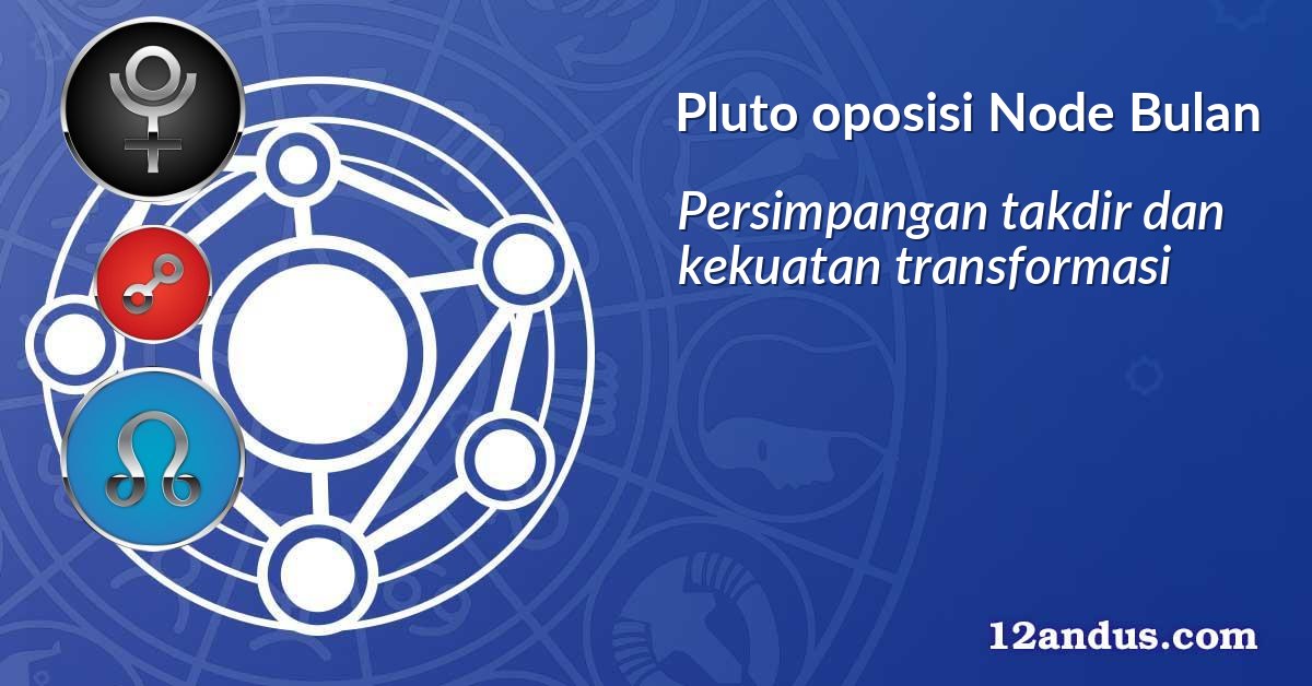 Pluto oposisi Node Bulan