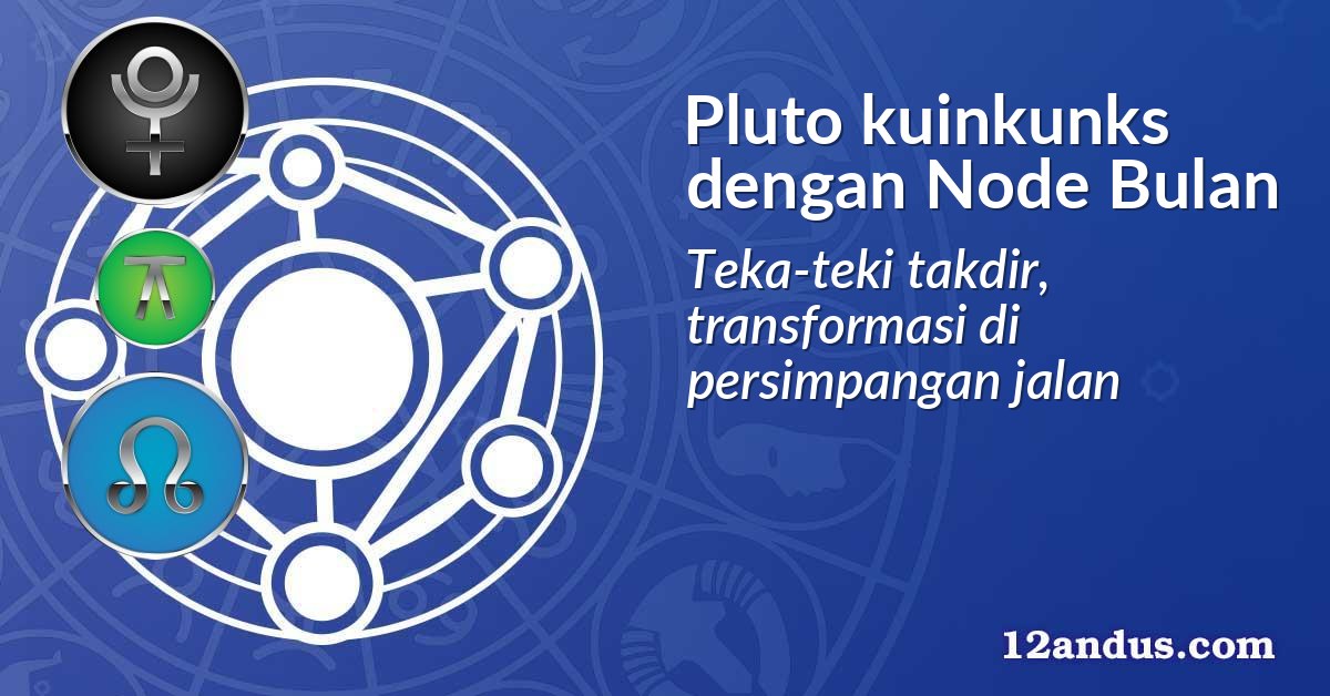Pluto kuinkunks dengan Node Bulan