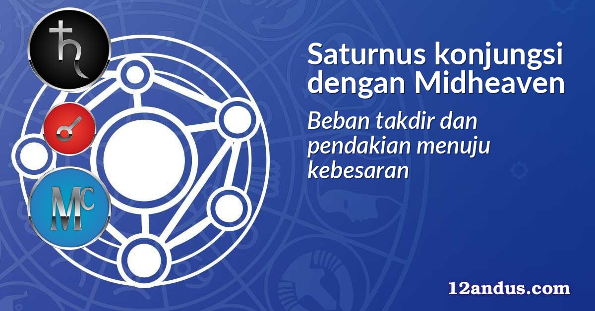Saturnus konjungsi dengan Midheaven