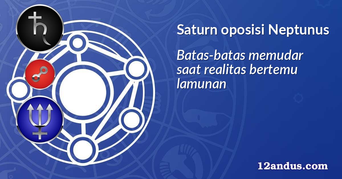 Saturn oposisi Neptunus