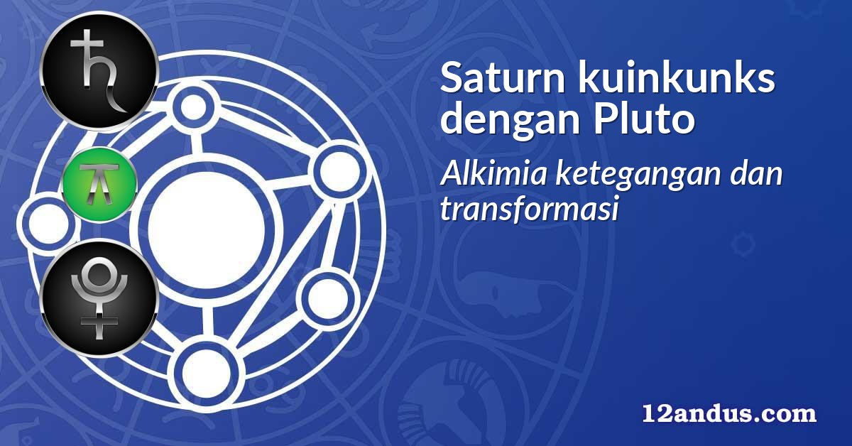 Saturn kuinkunks dengan Pluto