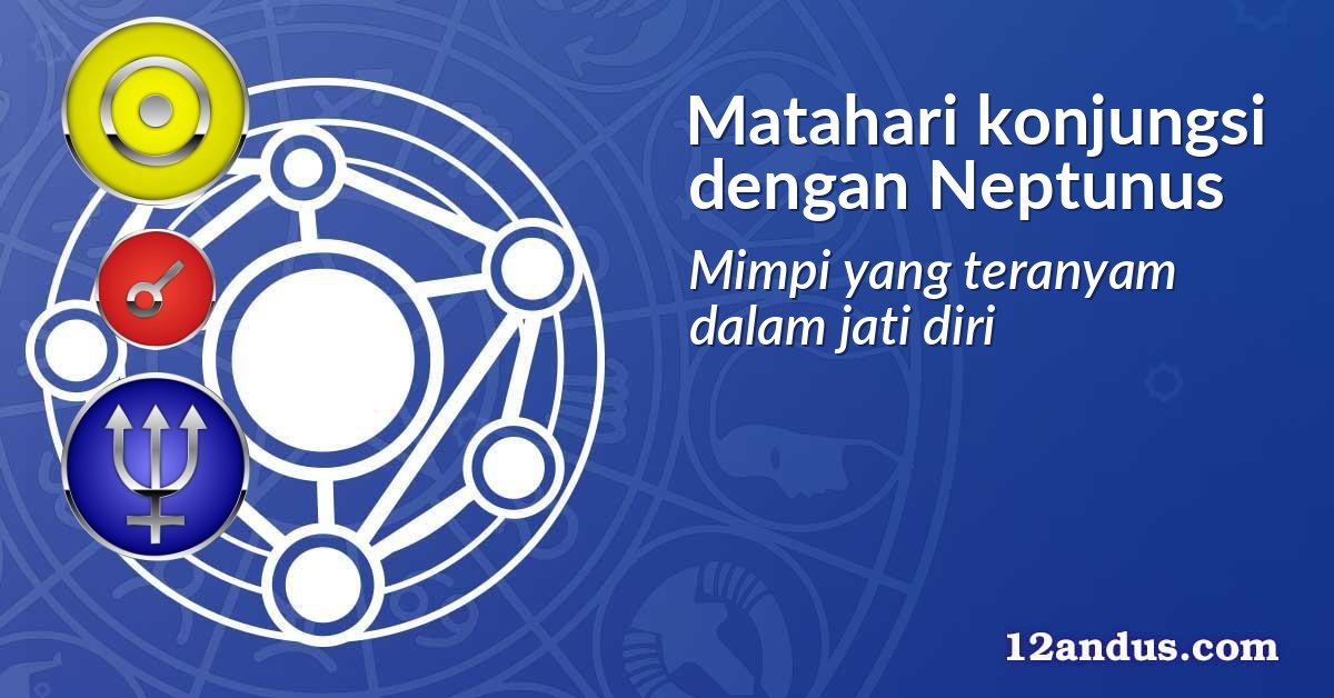 Matahari konjungsi dengan Neptunus