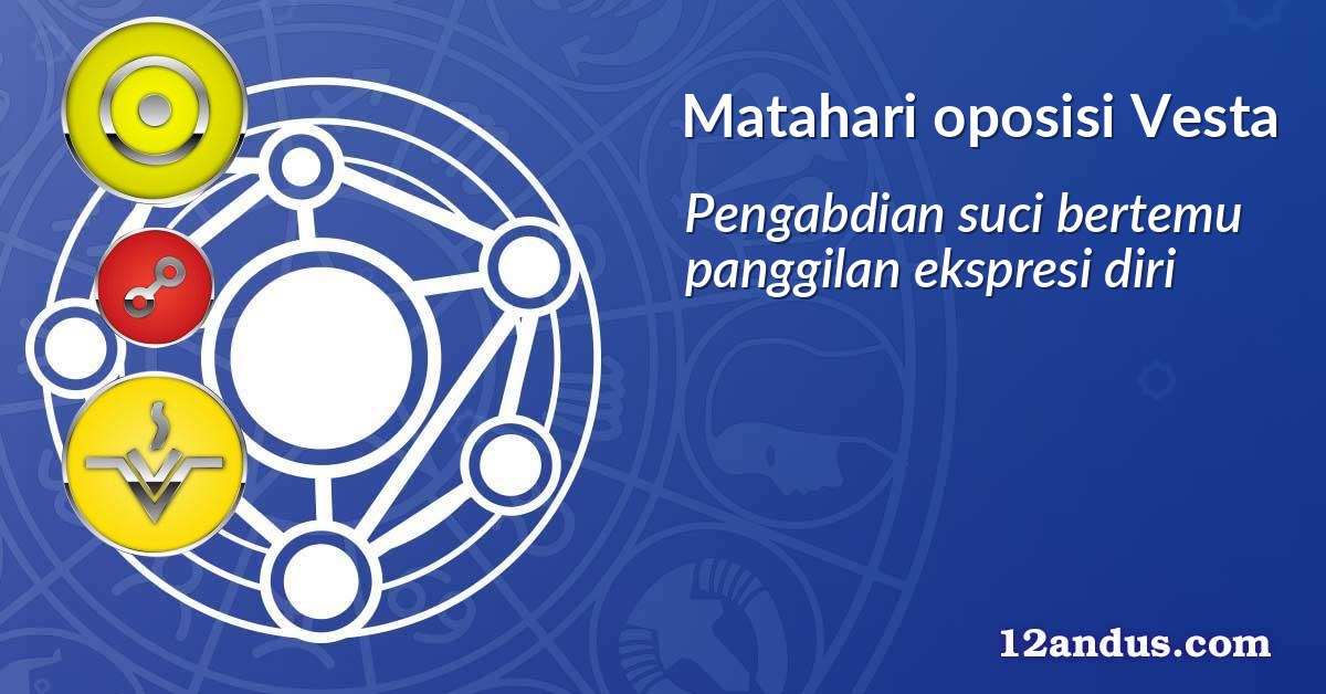Matahari oposisi Vesta