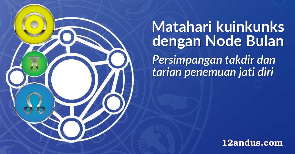 Matahari kuinkunks dengan Node Bulan