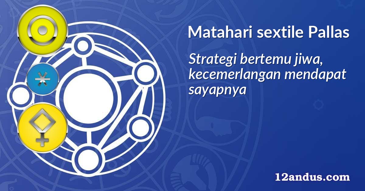 Matahari sextile Pallas