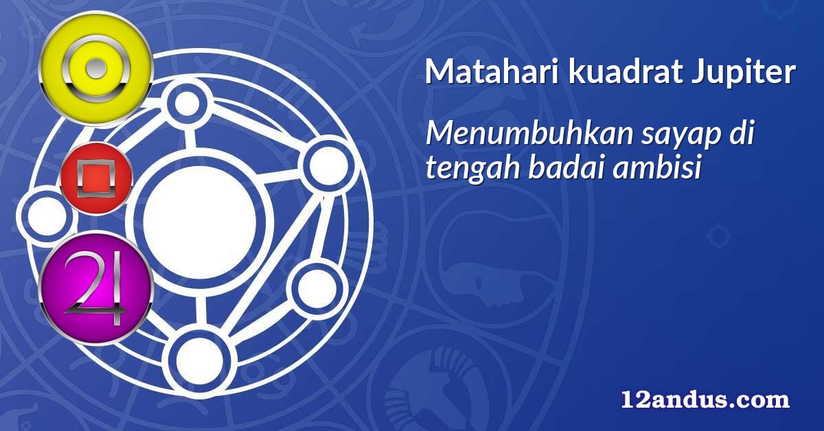 Matahari kuadrat Jupiter