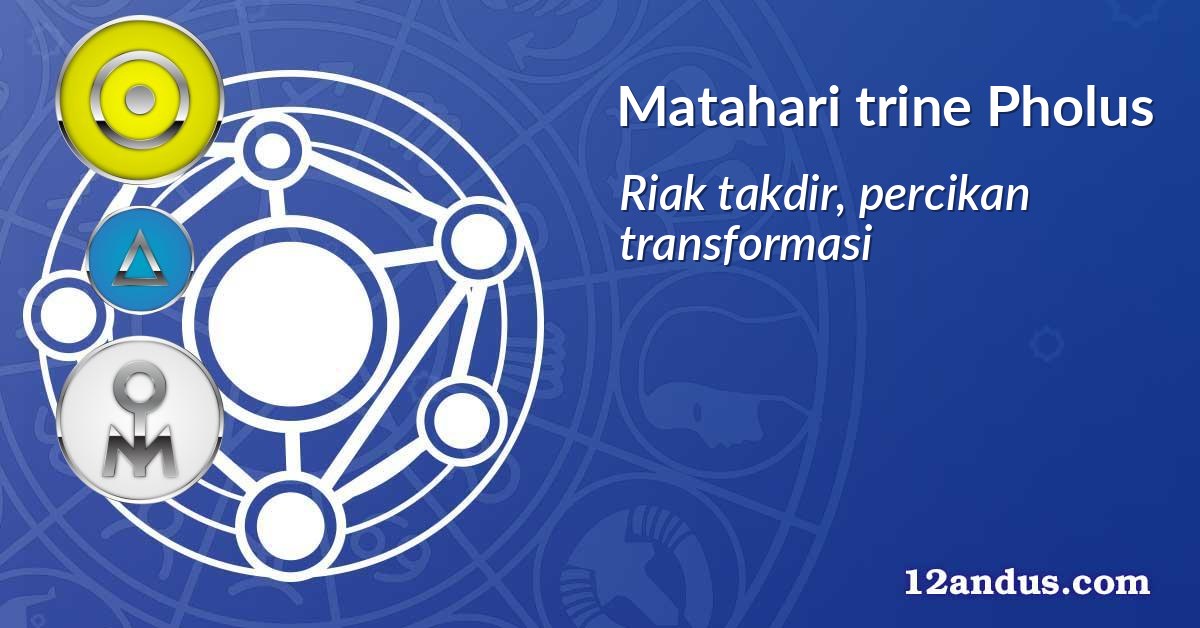 Matahari trine Pholus