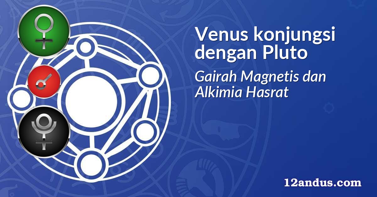 Venus konjungsi dengan Pluto