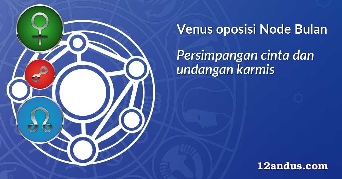 Venus oposisi Node Bulan
