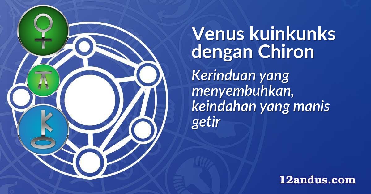 Venus kuinkunks dengan Chiron
