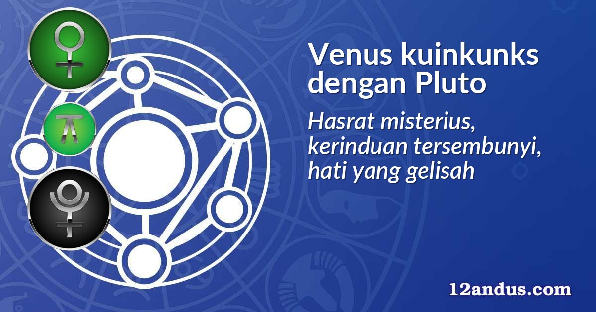 Venus kuinkunks dengan Pluto
