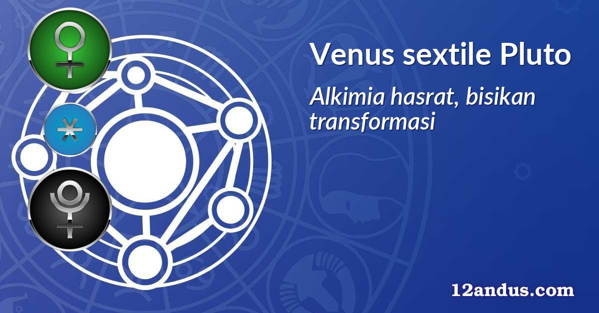 Venus sextile Pluto