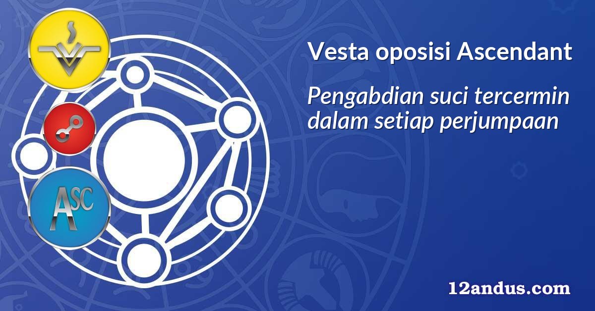 Vesta oposisi Ascendant
