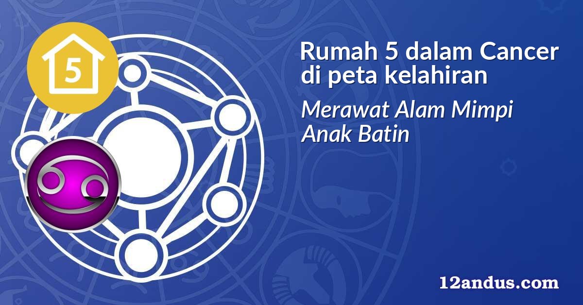 Rumah 5 dalam Cancer di peta kelahiran