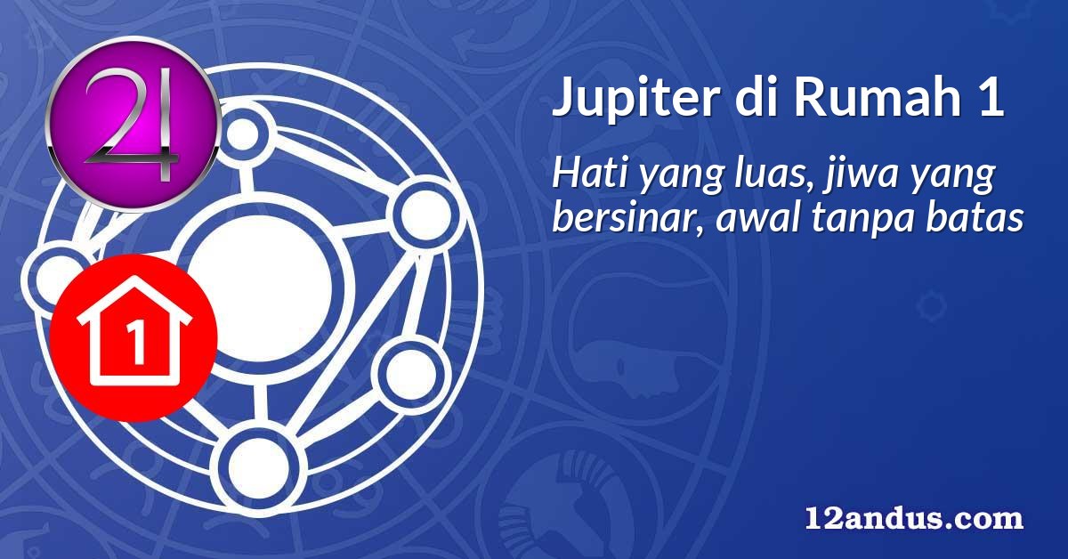 Jupiter di Rumah 1