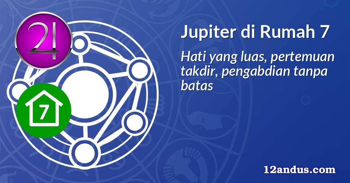 Jupiter di Rumah 7