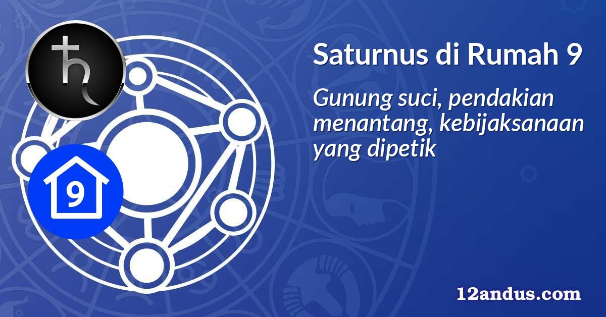 Saturnus di Rumah 9