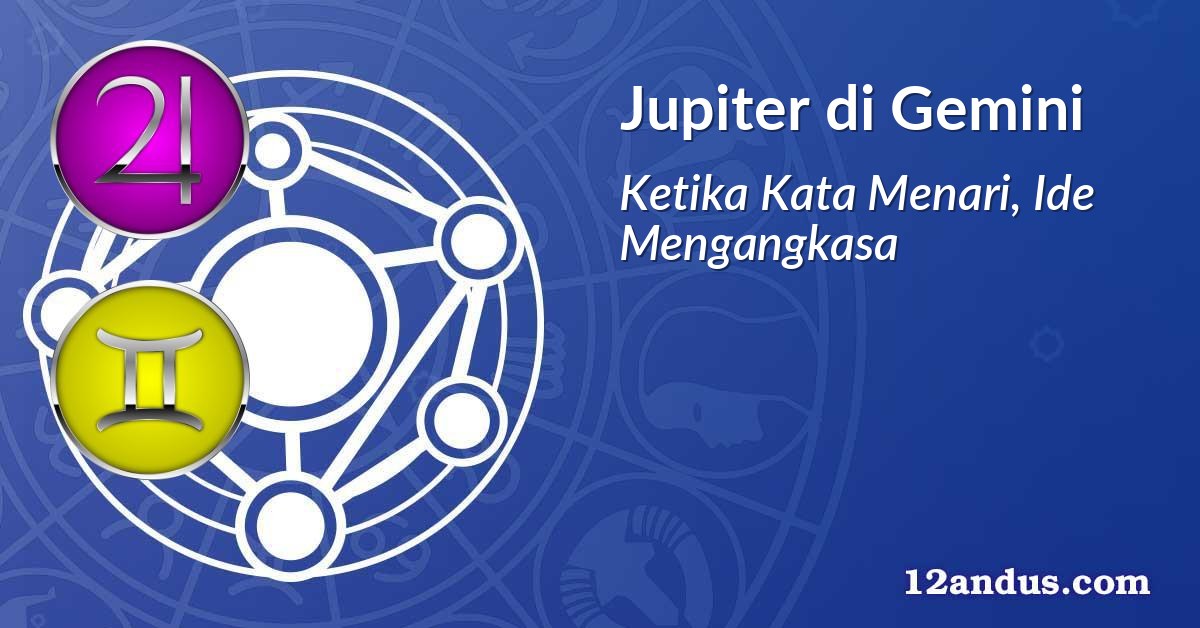Jupiter di Gemini