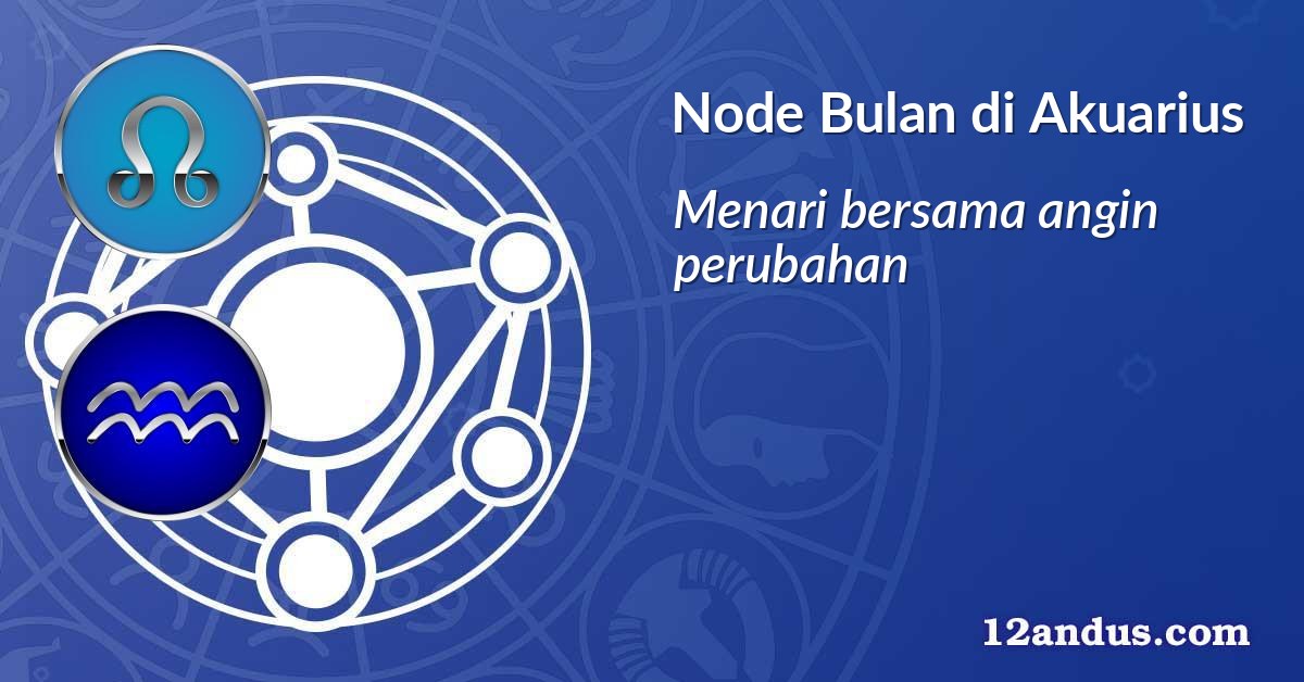 Node Bulan di Akuarius