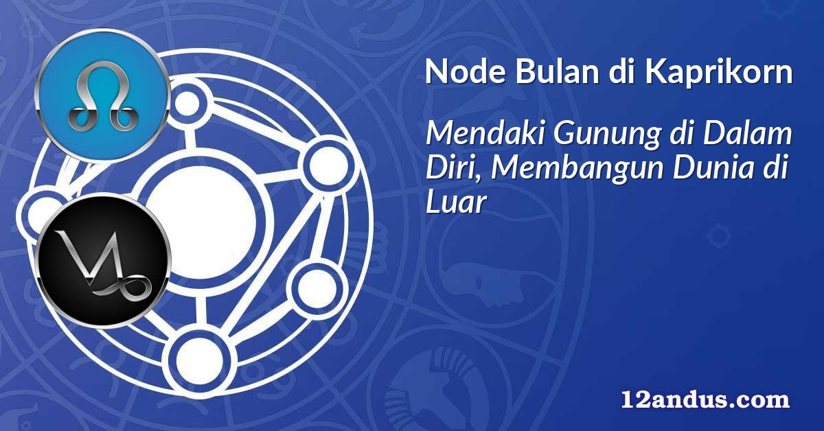 Node Bulan di Kaprikorn
