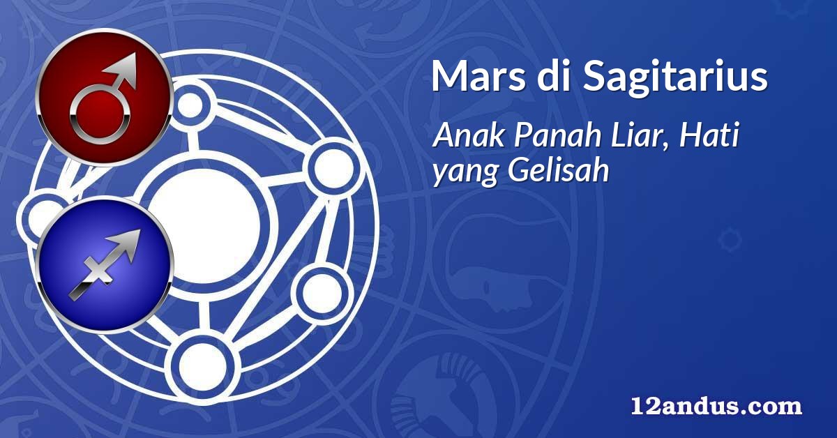 Mars di Sagitarius