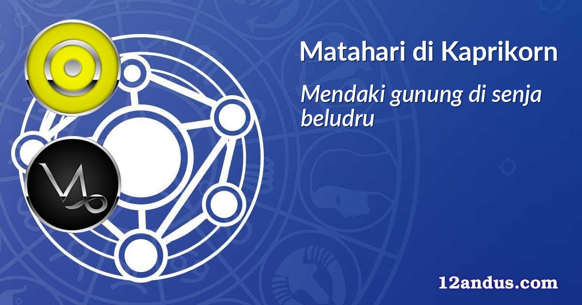 Matahari di Kaprikorn