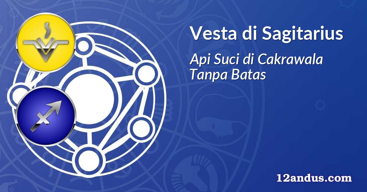 Vesta di Sagitarius