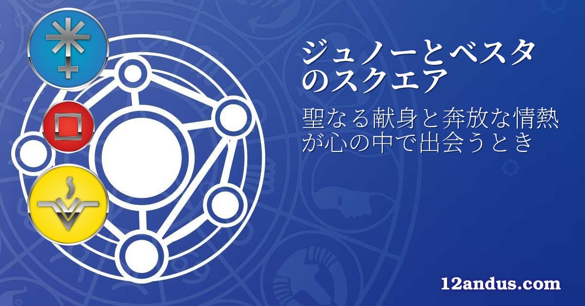 ジュノーとベスタのスクエア