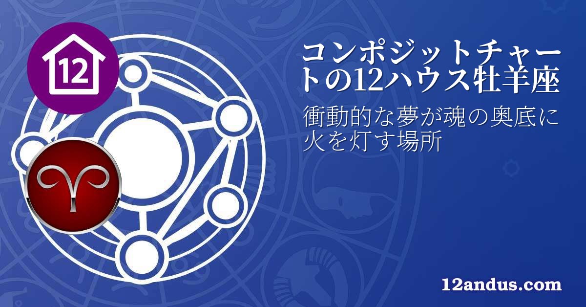 コンポジットチャートの12ハウス牡羊座