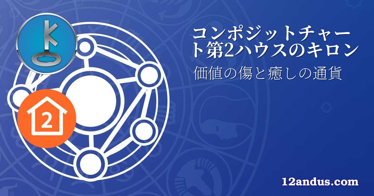 コンポジットチャート第2ハウスのキロン