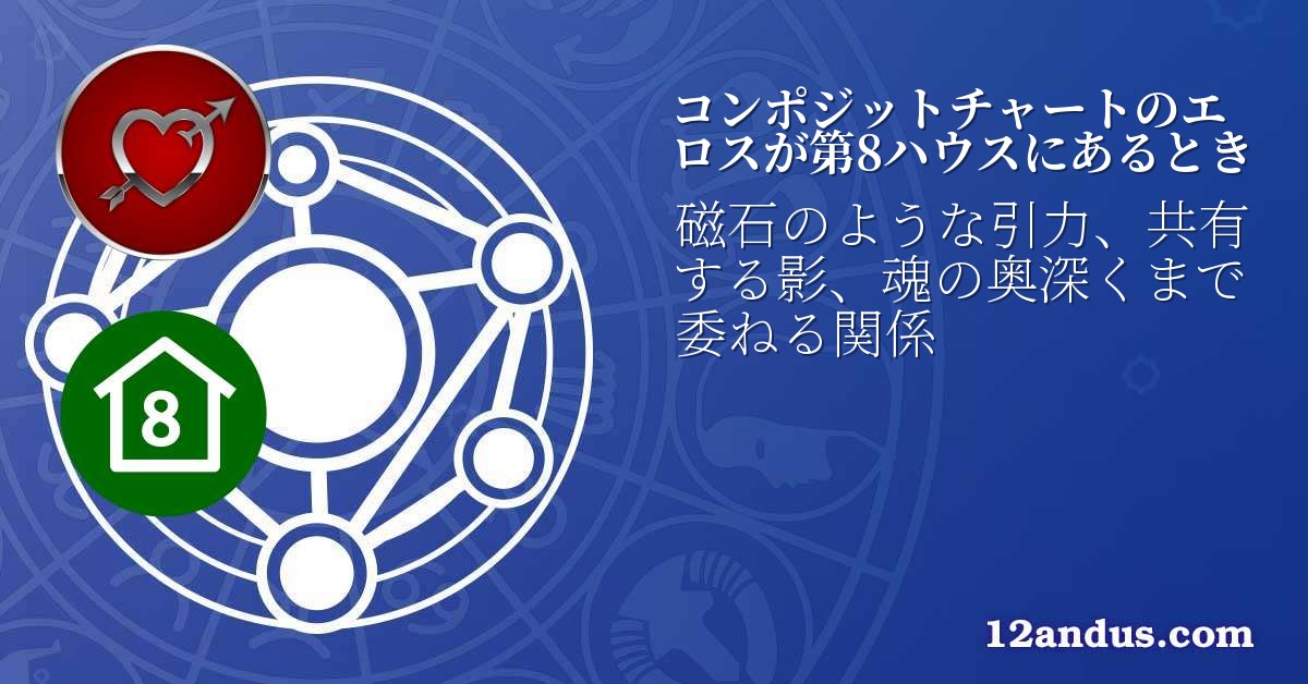 コンポジットチャートのエロスが第8ハウスにあるとき