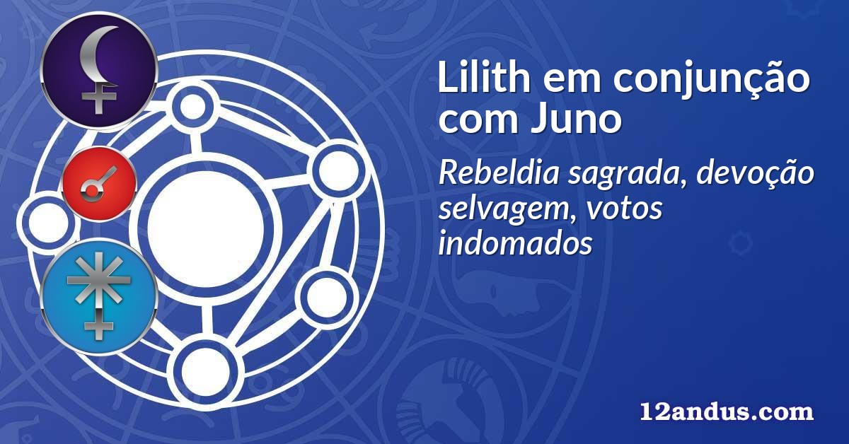 Lilith em conjunção com Juno