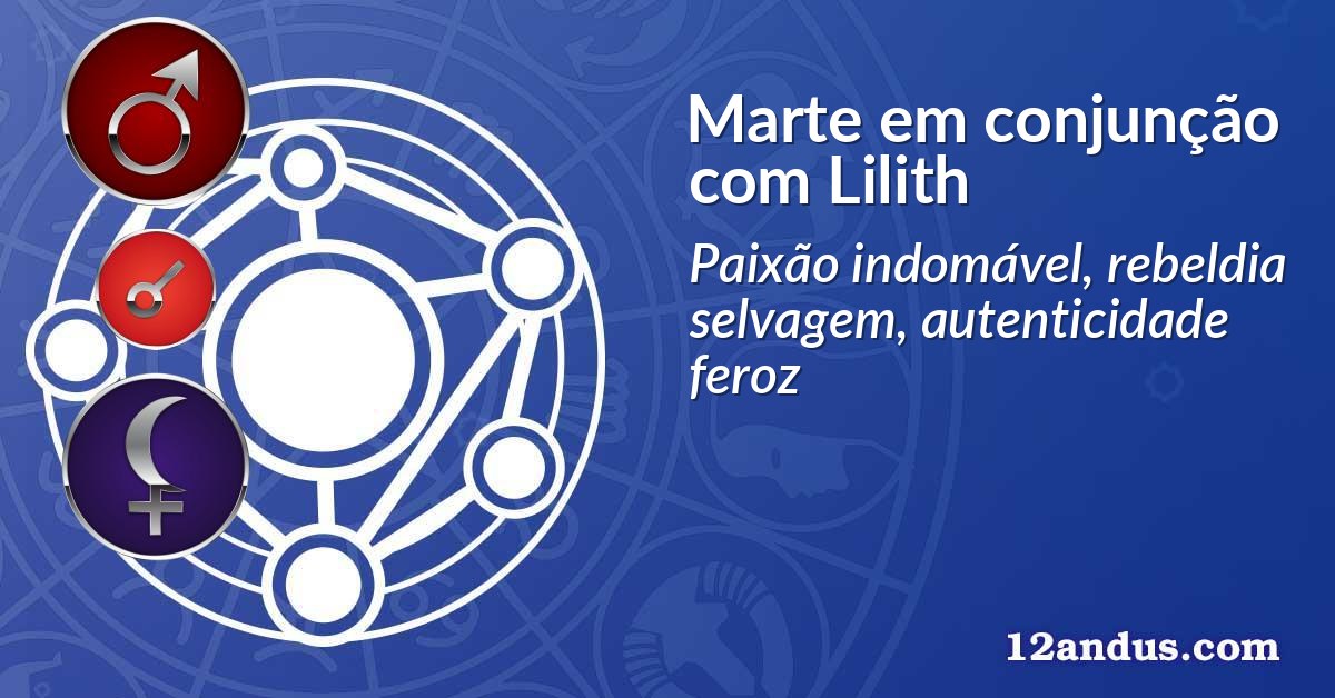 Marte em conjunção com Lilith