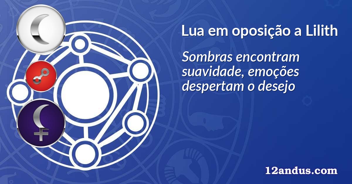 Lua em oposição a Lilith