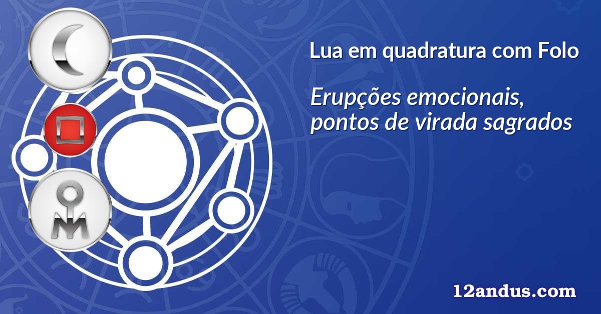 Lua em quadratura com Folo