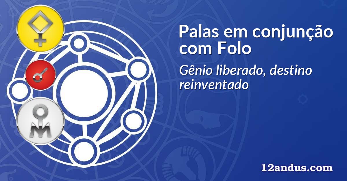 Palas em conjunção com Folo