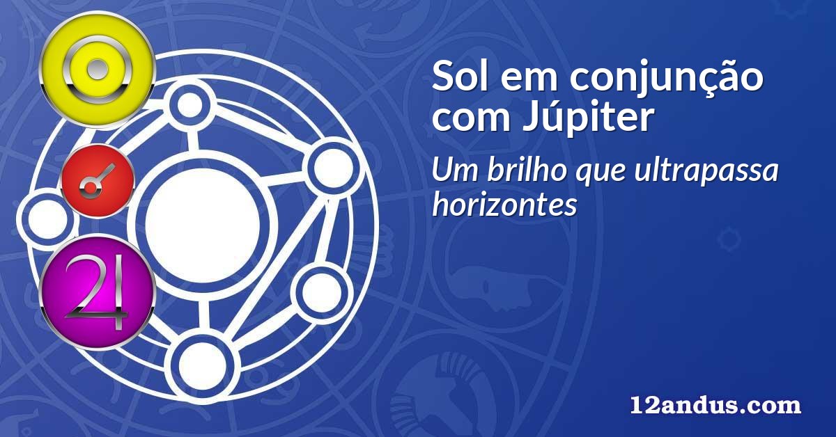 Sol em conjunção com Júpiter