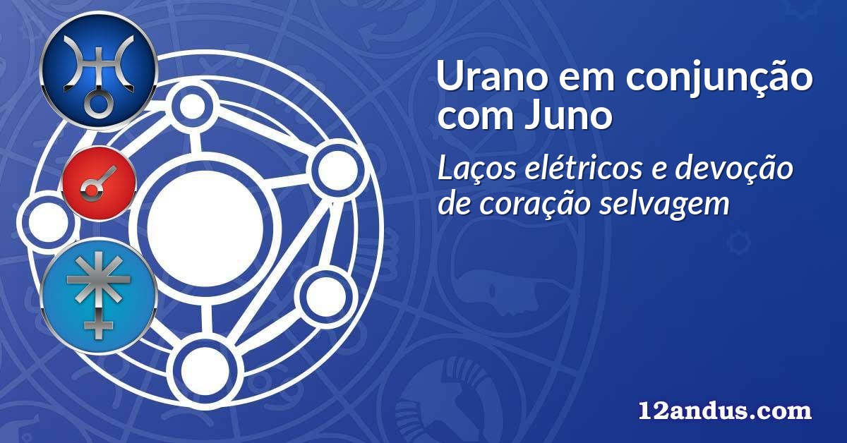 Urano em conjunção com Juno