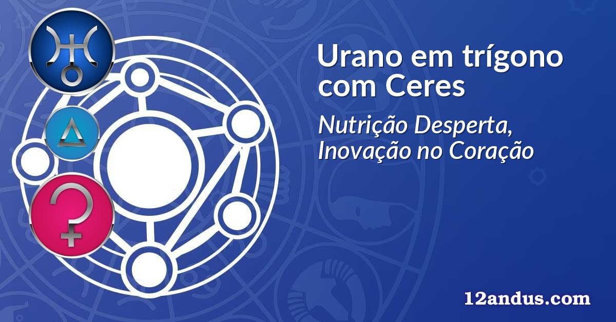 Urano em trígono com Ceres