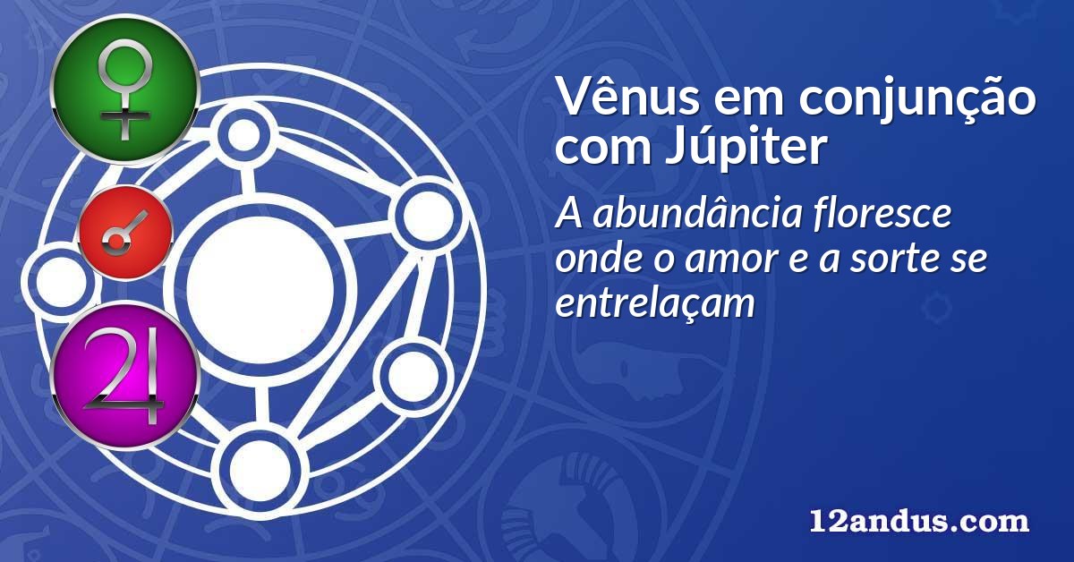 Vênus em conjunção com Júpiter