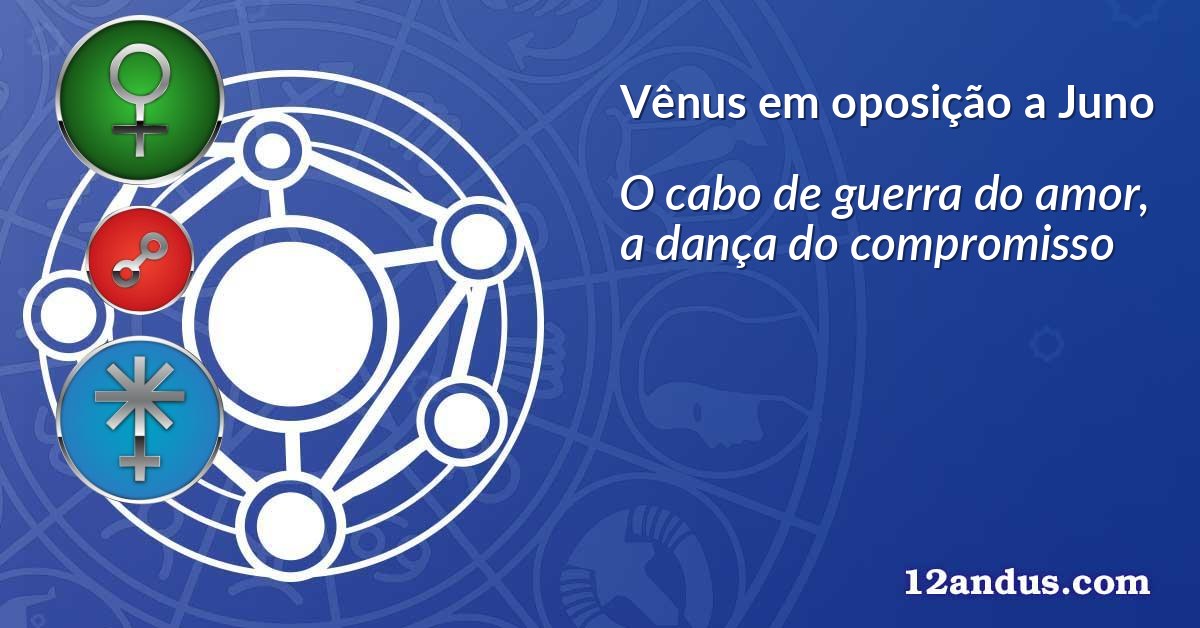 Vênus em oposição a Juno
