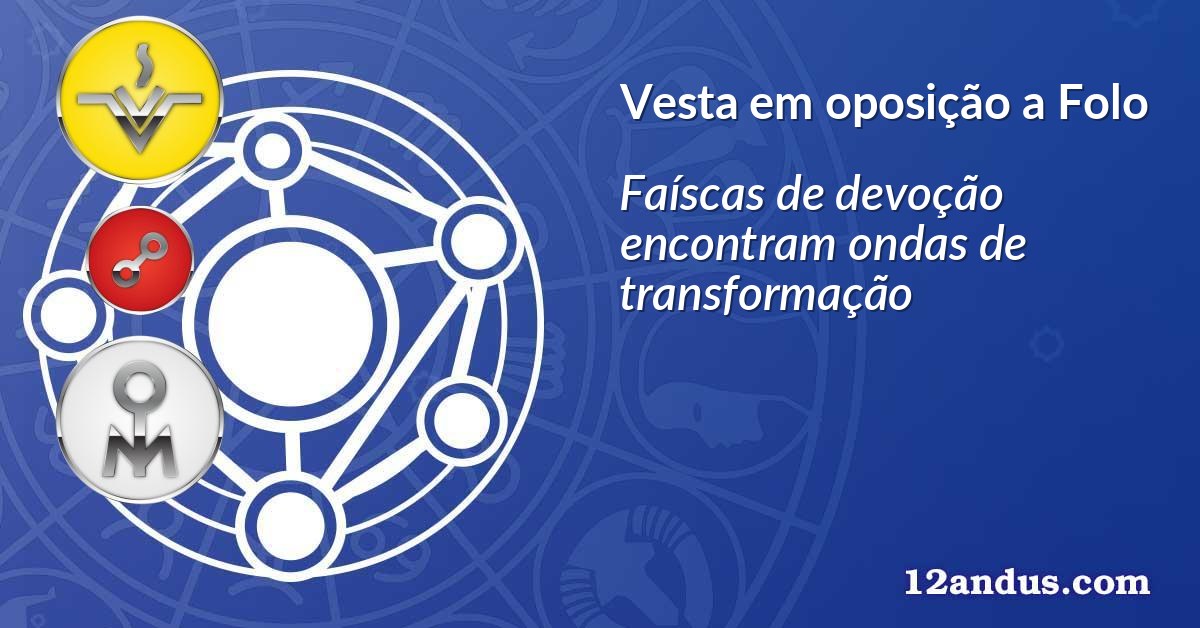 Vesta em oposição a Folo